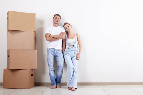Removals van service in Westcombe Park with residential moving support