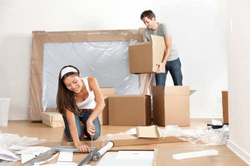 Moving team planning a local move near Westcombe Park