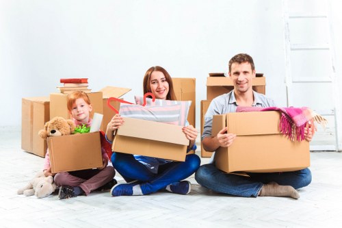 Moving day logistics for an office removal in Westcombe Park