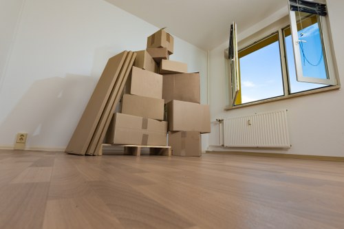 Man and van moving service supporting a local home move in Westcombe Park
