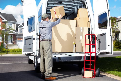 Office and commercial move support by van